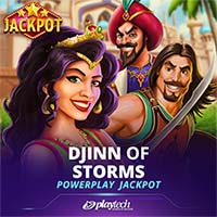 Djinn of Storms™ PowerPlay Jackpot